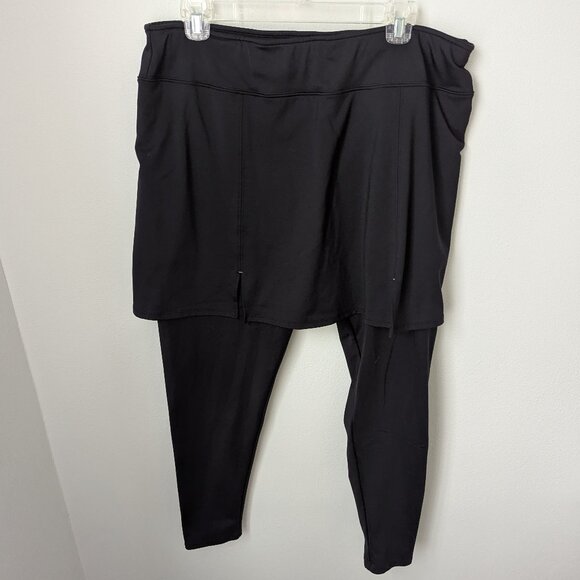 Renwick Golf Black Skirt/Leggings Combo, XL - Picture 1 of 5